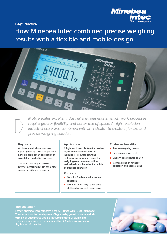 Fleksibilan i mobilni dizajn za precizno vaganje u čistim prostorijama - Sartorius Croatia 