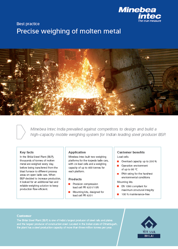 Precizno vaganje rastaljenog metala - Sartorius Croatia 